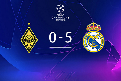 3球狂飙!姆巴佩当选欧冠本轮最佳,皇马5-0血洗对手 3球狂飙!姆巴佩当选欧冠本轮最佳,皇马5-0血洗对手