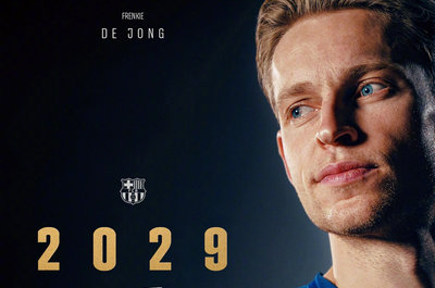 巴塞罗那锁定未来：弗朗基·德容续约至2029