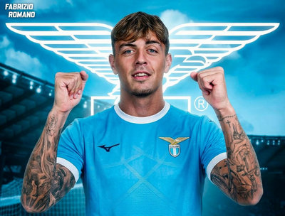 罗马诺Here We Go！小马尔蒂尼开启拉齐奥新征程