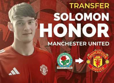 曼联冬窗唯一签约布莱克本19岁门将所罗门·霍纳